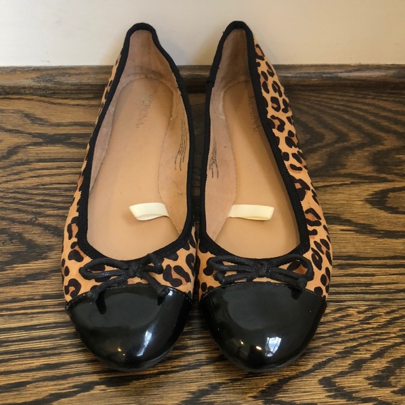 Merona Cheetah Print Flats - Picture 1 of 3